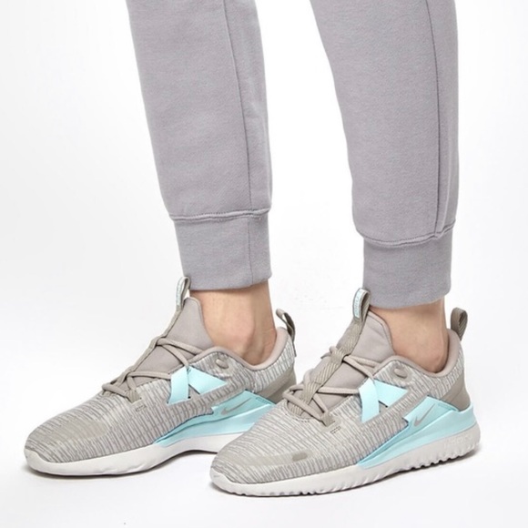 Nike Renew Arena AJ5909 300 Gray Running Sneakers - Picture 15 of 16